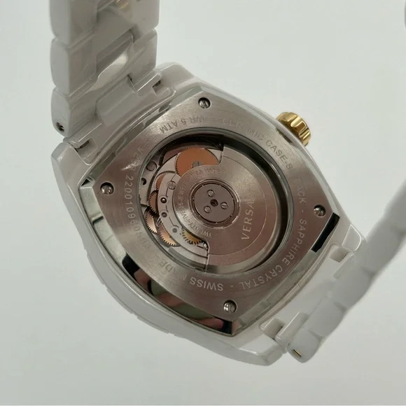 Versace White and Gold DV One Women’s Watch - Picture 9 of 10